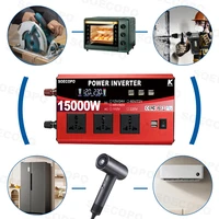 SOECOPO 15000W onduleur (3 prises 8 ports USB) Kit complet de système solaire 500W panneau solaire 12V/24V 100A contrôleur maison Camping 3