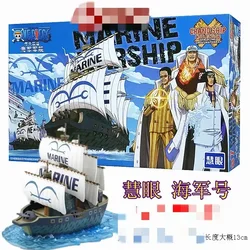 One Piece Pirate Ship Collection: Thousand Sunny & Merry Figurine Decoration Set (E)