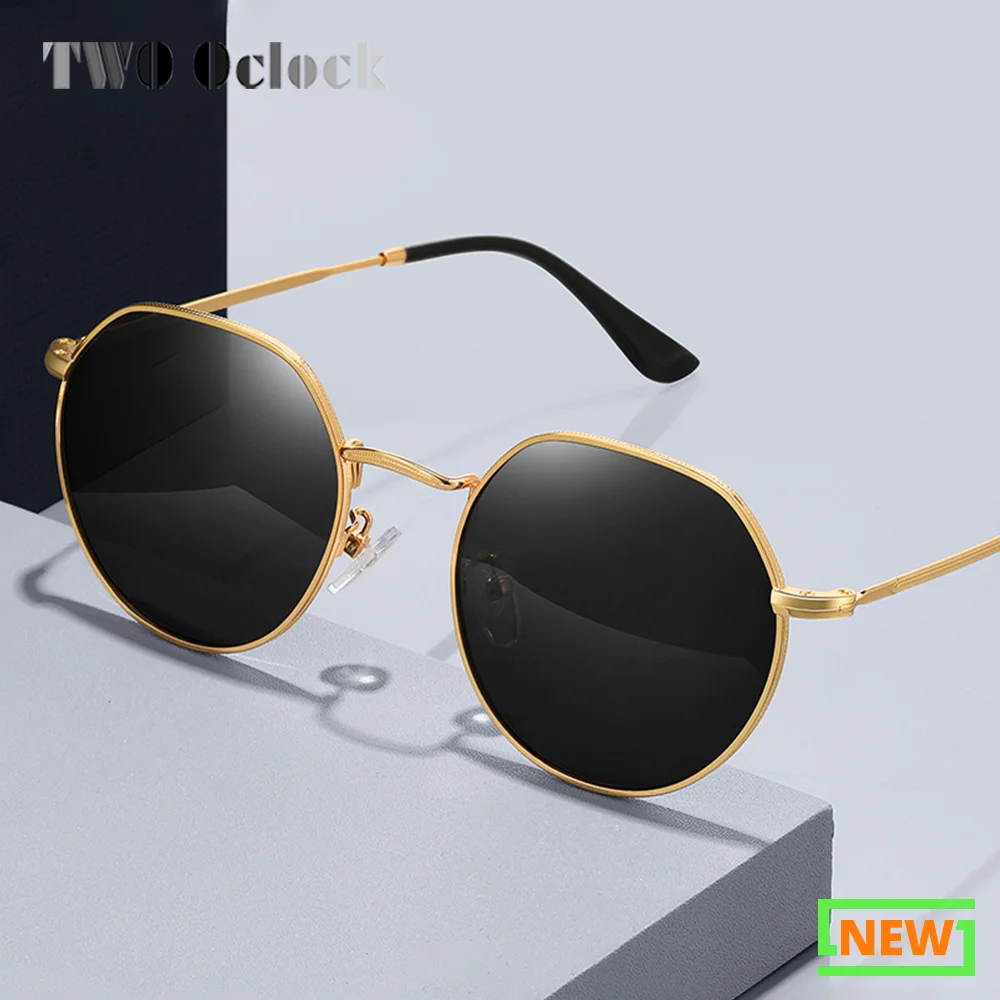 

Vintage Round Sunglasses Men Women's Steampunk Sun Glasses Polarized Anti UVA UVB Punk Metal Eyeglass Frame Shades