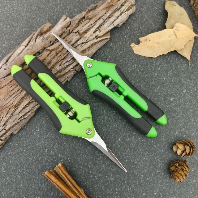 Professional Garden Shears Scissors Hand Tools 65 Inch Pruner Pruning Shears with Stainless Steel Blades for Plant Trimming 5