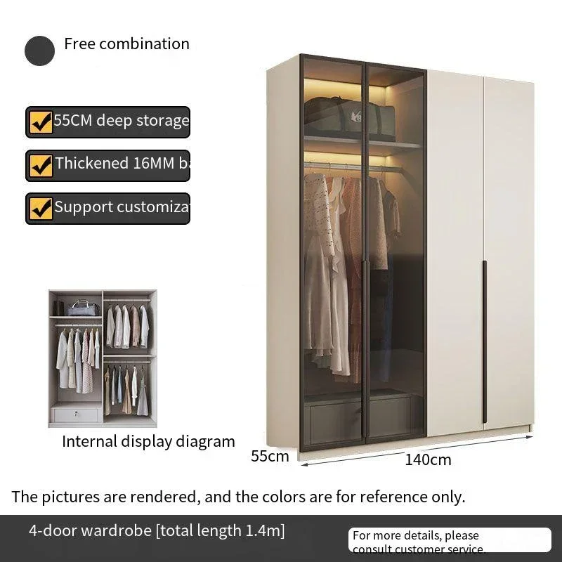 1.4x2.0m wardrobe