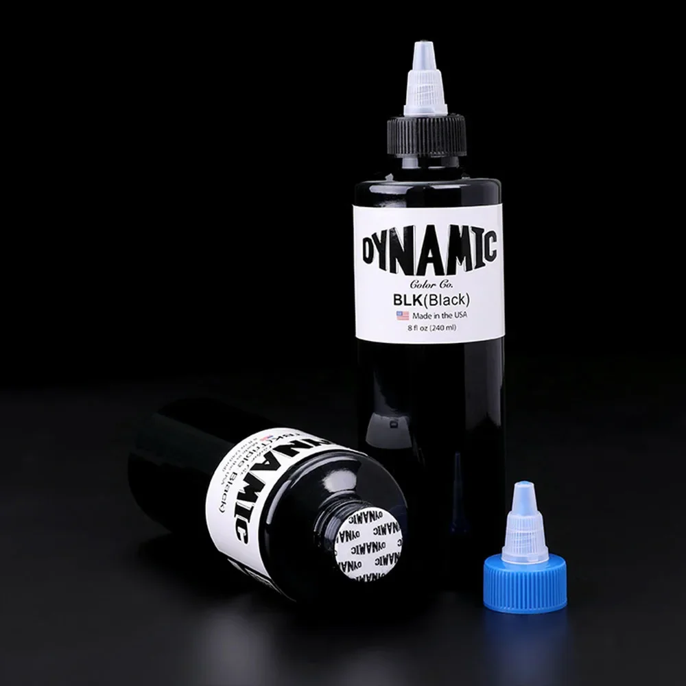 Dynamic Ink Tattoo Ink 8oz (240ml) Makeup Studio Tattoo Pigment Works for Practice Supplies Professional Official Pigment