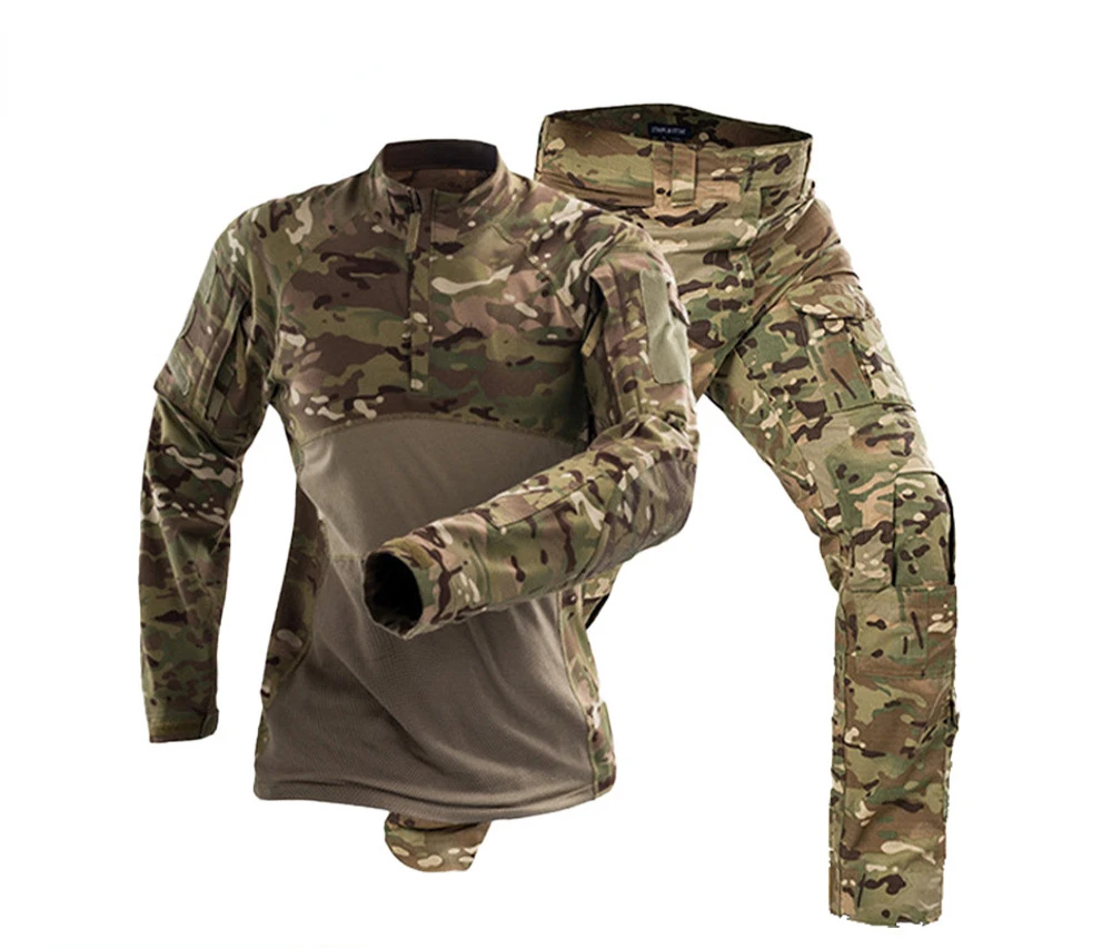 Third-generation Frog Suit Men's Long Sleeved Frog Suit Outdoor Training Camouflage Tactical Clothing