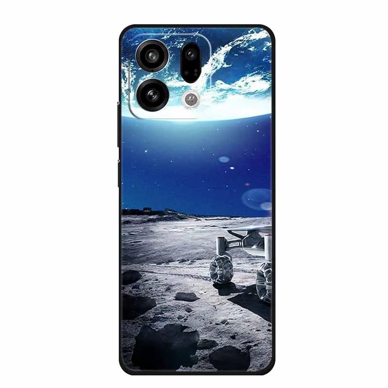 Sleek Black Silicone Soft Back Phone Case