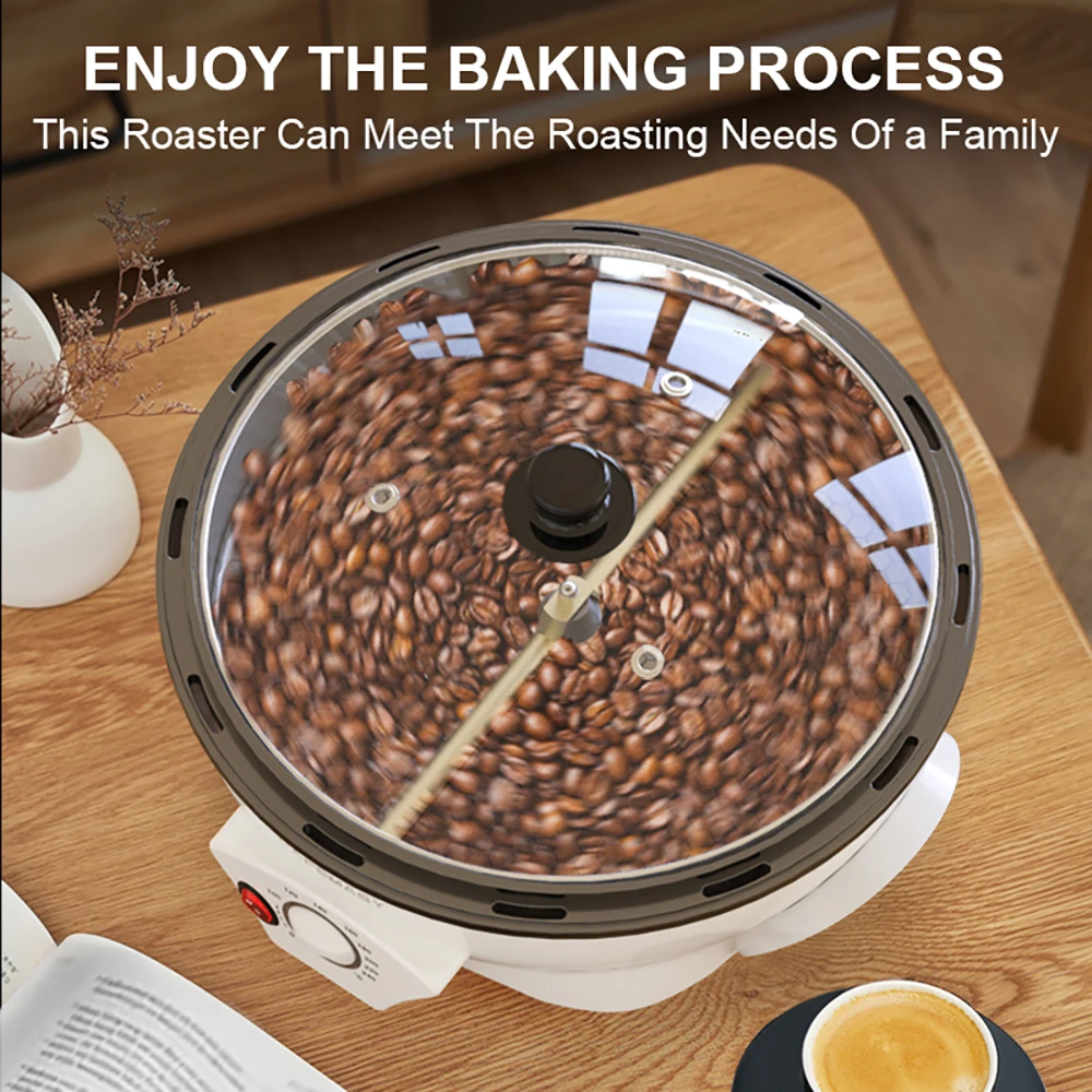 カフェマシー-電気コーヒー豆ローストマシン、焦げ付き防止
