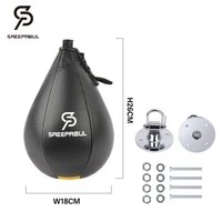 High Quality Boxing Speed Ball Set Fitness Boxing Pear Speed Ball Reflex Inflate Punching Speed Bag Training Ball Accessory 2