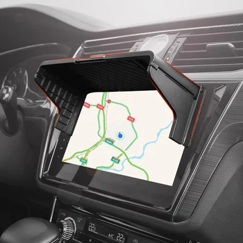 Navigazione GPS per auto Parasole Schermo da 7-12 pollici Visiera Scudo antiriflesso Copertura protettiva per luce solare Accessorio per interni auto