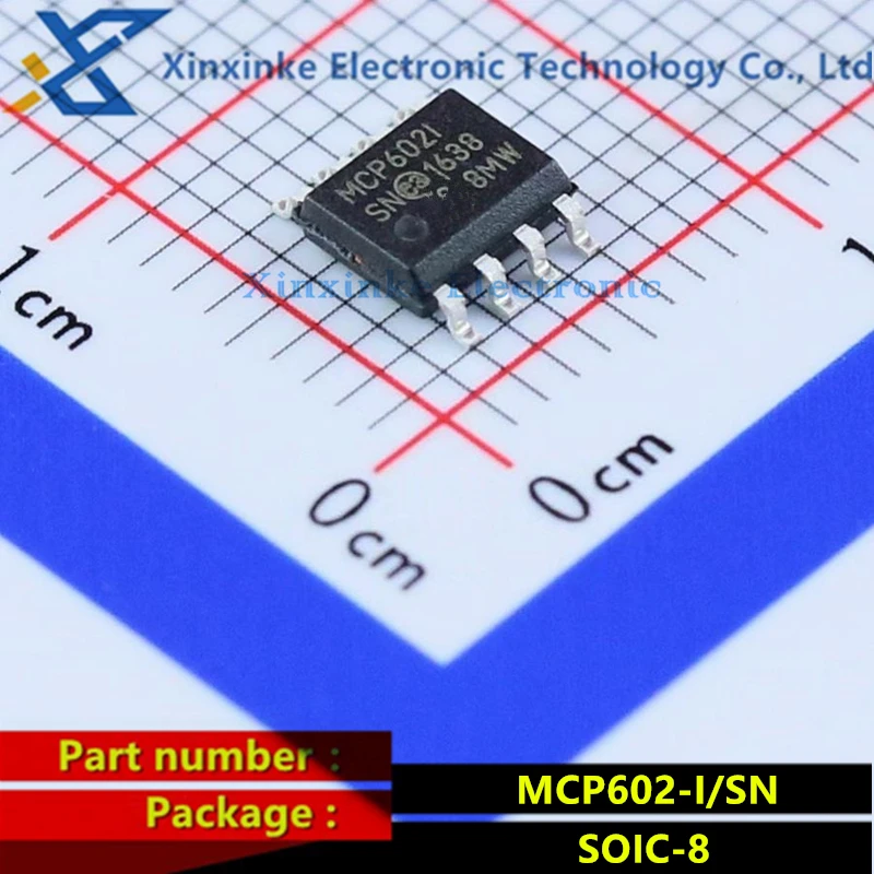 

MCP602-I/SN SOIC-8 MCP602I/SN Low Power Consumption Amplifier Chip