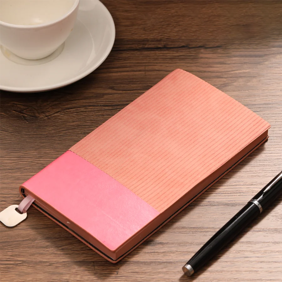 Portable A5 Notebook – Durable Design with Vertical Ruled Pages for Efficient Note-Taking