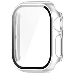 Protezione in Vetro Temperato Premium per Apple Watch con Custodia