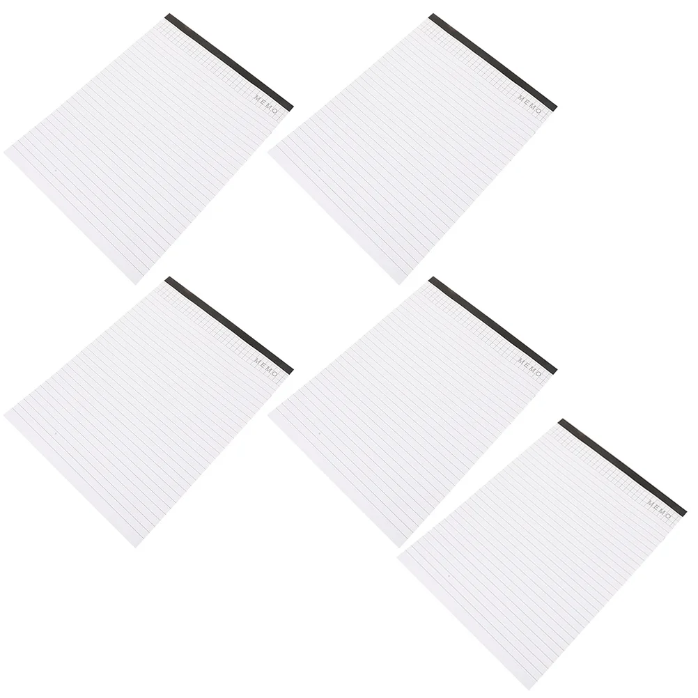 

5Pcs Portable Time Plan Notepads Management Notepads Office Stationery
