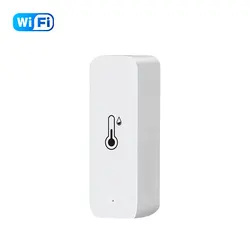 Smart Home Temperature & Humidity Sensor with WiFi/Zigbee Integration (WiFi 1pcs)
