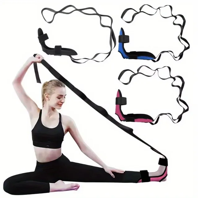 Yoga Leg Stretching Band Flexibility Stretching Band Rehabilitation Fitness Band Plantar Fasciitis Training Belt Foot Care