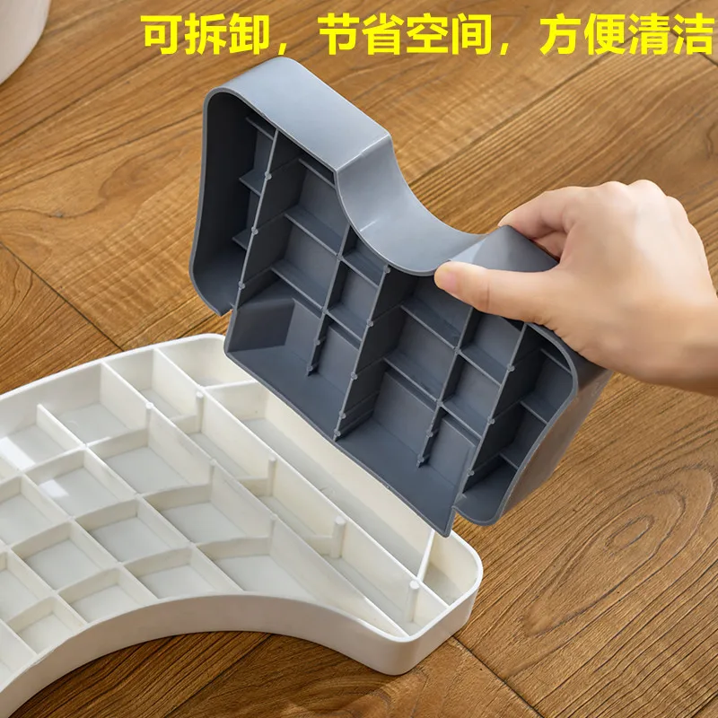 Dismantling U-shaped toilet stool adult squatting pit bathroom stool toilet toilet tiptoe stool thickened plastic stool