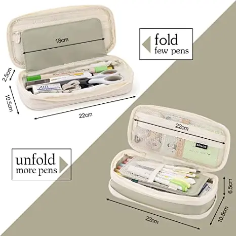 여아용 대용량 필통, 학생들의 꿈의 정돈방법