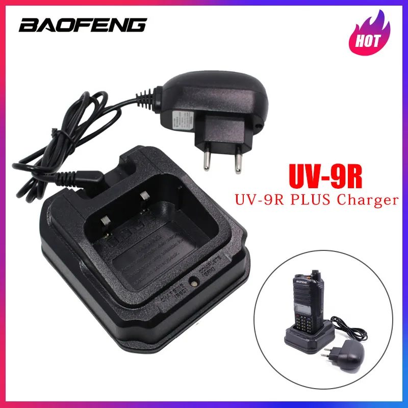 Baofneg Original Charger With Eu Plug For Uv-9R Uv-Xr A-58 Uv9R Plus Gt-3Wp Uv-5S Rt6 Waterproof Walkie Talkie And Radio Battery