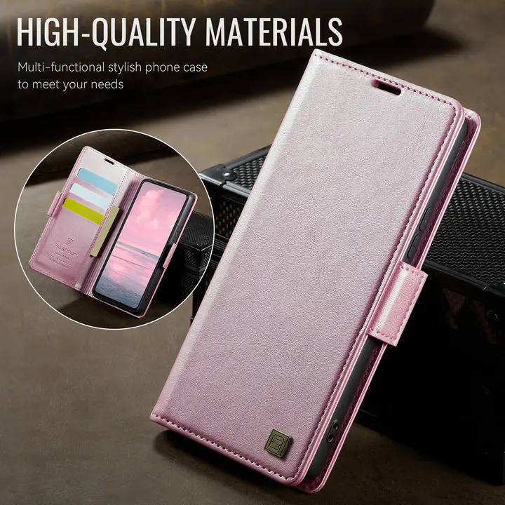 5G Leather Wallet Phone Case Cover