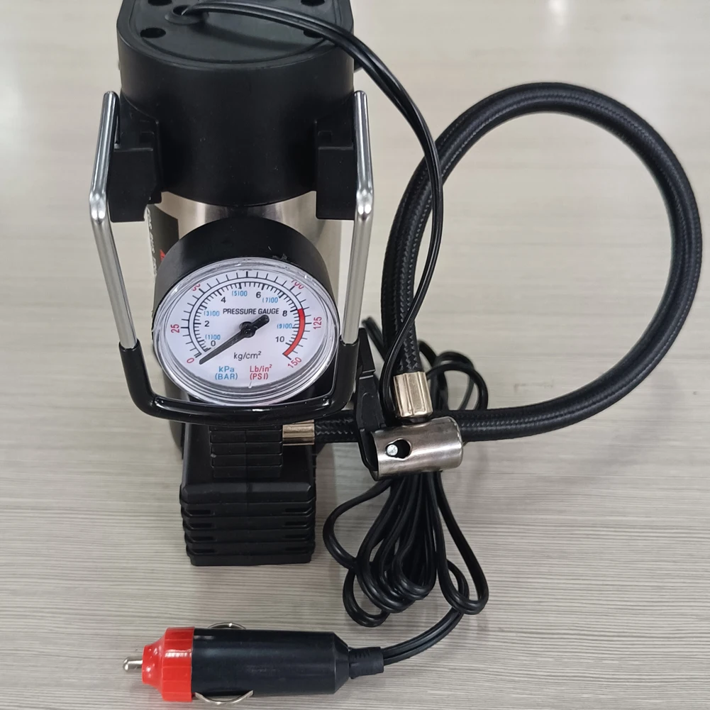 12v150psi Air Compressor Pump Car Tyre Inflator Digital Pressure Gauge