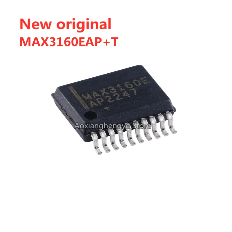 

5PCS MAX3160EAP+T MAX3160EAP SSOP-20 RS-232/RS-485RS-422 multi-protocol transceiver chip New original