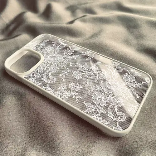 Vintage White Lace Floral Phone Case for iPhone 17 16 15 14 11 12 13 Pro Max 16E 17Air X XR XS 7 8 Plus SE 2022 Protective Cover - Image 6