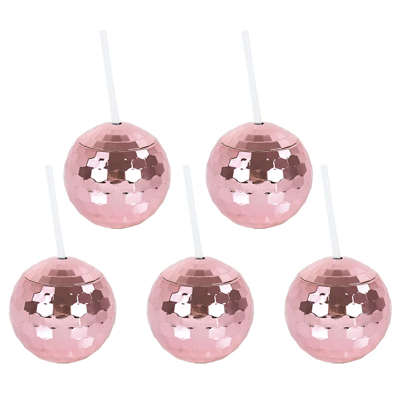 Disco Ball Cup com palha, Bachelorette Party