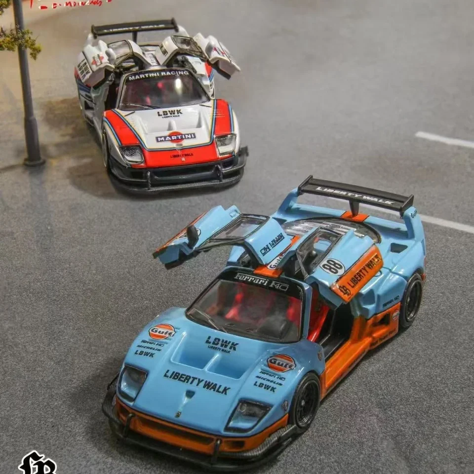 車魔王 F40 Demon King LBWK Martiniカラー 1/64 車魔王 F40 Demon King LBWK Martiniカラー 1/64 - メルカリ