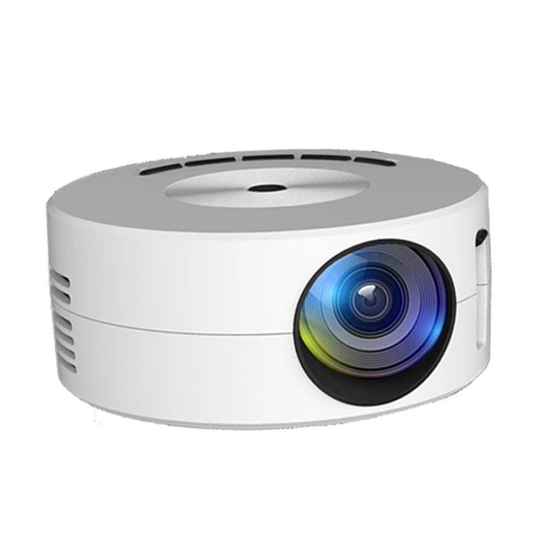 

YT200 Portable Projectors Wired Projection LED Home Media Player Audio USB Video Same Screen Mirror
