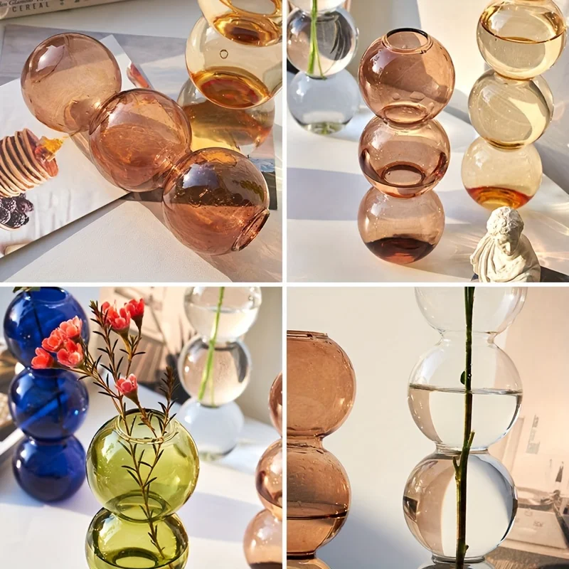 Nordic Glass Bubble Vase 6