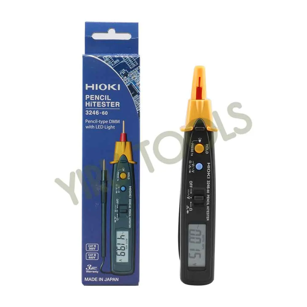 

HIOKI 3246-60 карандаш HiTESTER Стильный карманный цифровой мультиметр