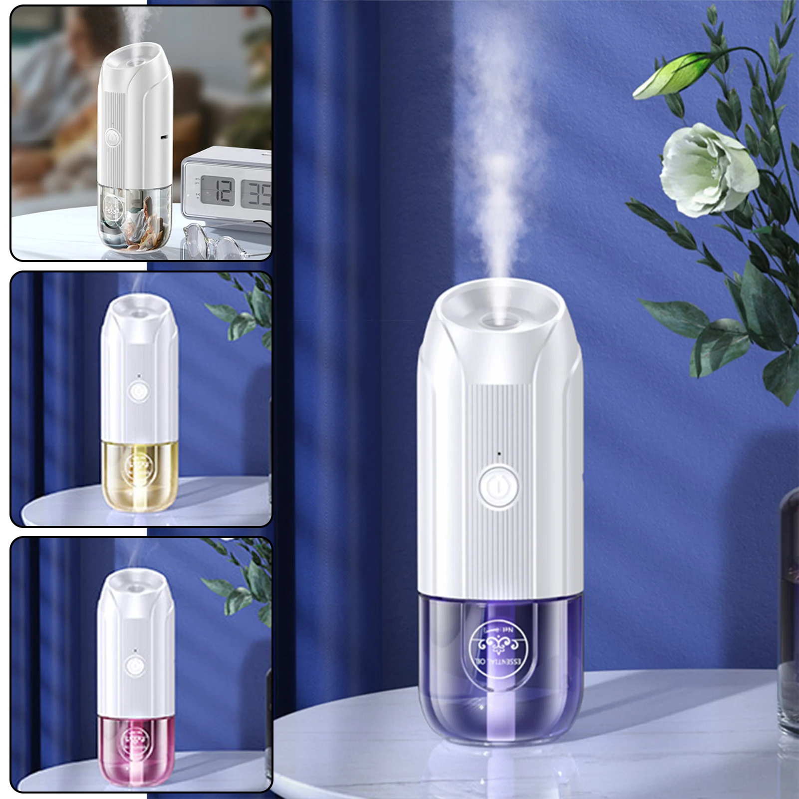 Diffuseur arôme portable silencieux grande brume 3 modes auto_voghion.com