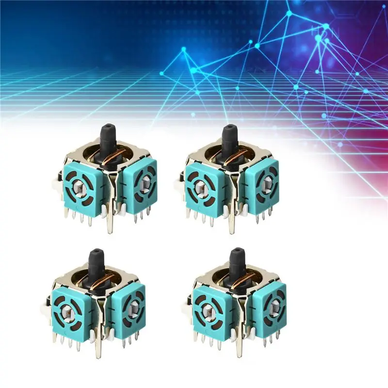 N64R-30PCS 360/PS2 게임 컨트롤러용 3D 조이스틱 전위차계 PS2 액세서리용 3D 아날로그 조이스틱 B10K