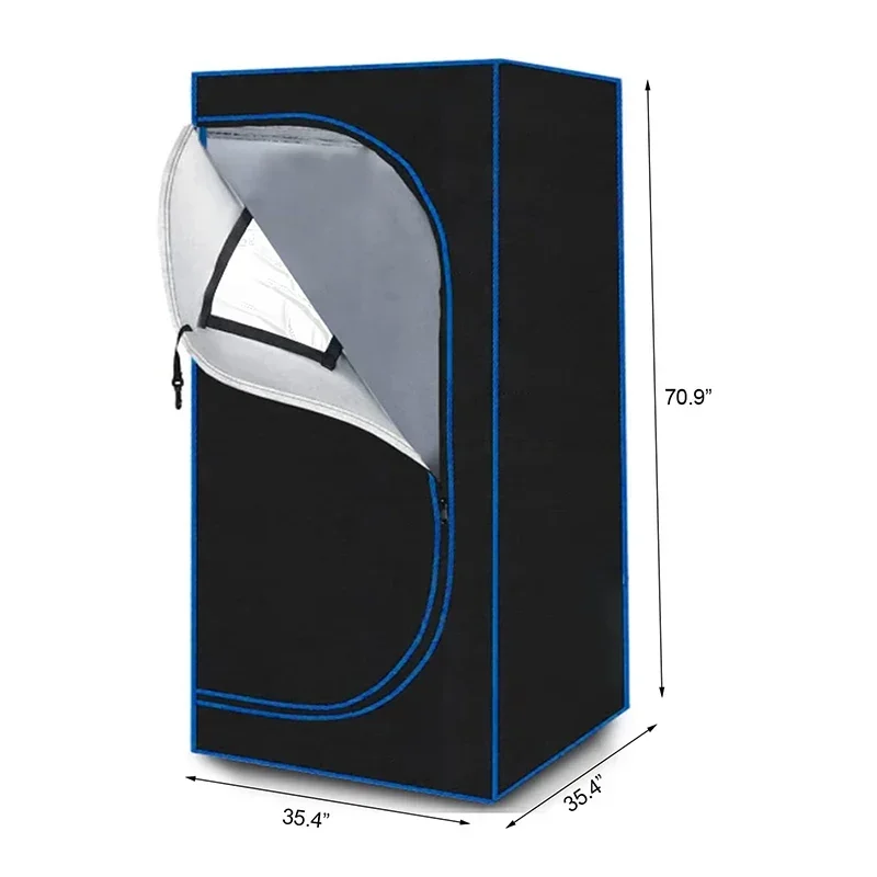 Full Size Personal Steam Sauna Set for Home, Portable 1 Person Full Body Steam Spa for Relaxation, Detox Therapy 6