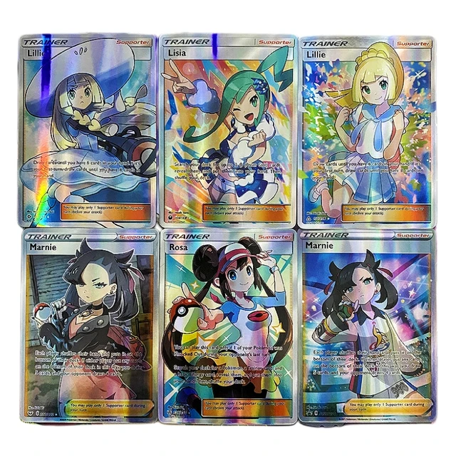 Pokemon Giratina Trainer Lillie Marnie Refraction Process Toys Hobbies  Hobby Collectibles Game Collection Anime Cards