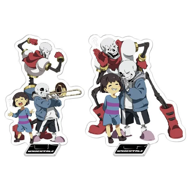 Japan Game Undertale Anime Figures Cosplay Acrylic Stands Model