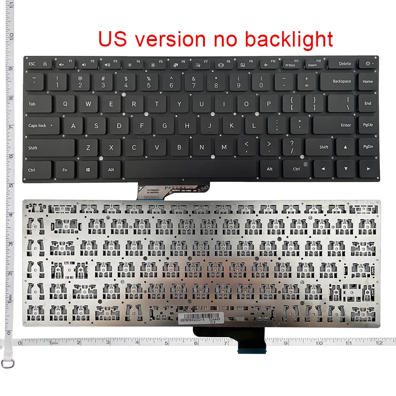Eua ru Novo Teclado para Redmibook Redmi Livro 16 Xma2002 Xma2012 2012 dj an aj ab Xmg2002 Xmg2012-dj Xmg2012 - Imagem 4