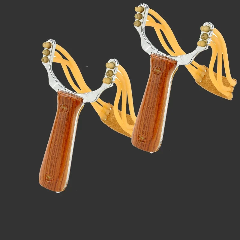 Rope Seals Metal Aiming Slingshot Outdoor Competition Flat Rubber Band Target Paper Set slingshot set