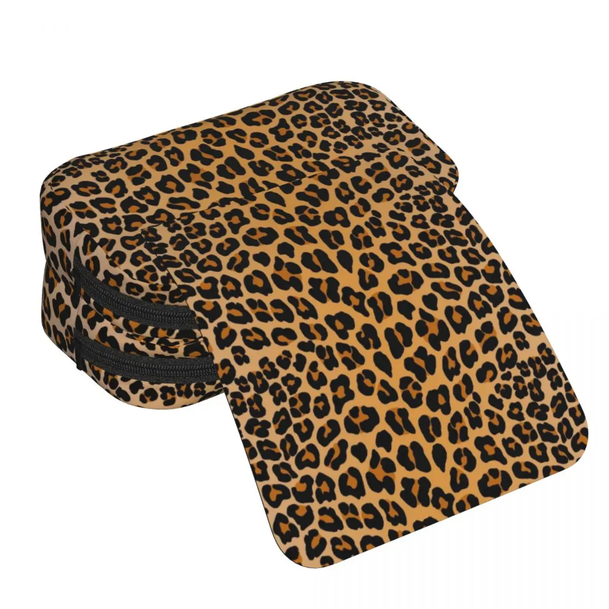 Astuccio con stampa leopardata per bambini, astuccio per la scuola, borsa per matite, articoli di cancelleria, borsa porta penne - immagine 2