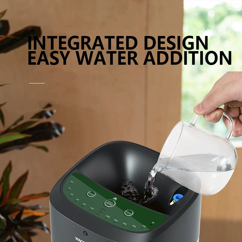 Reptile Humidifier Terrarium Fogger 2.2L Large Capacity Timing Spray Systems Turtles Lizards Reptiles Integrated Design Foggers