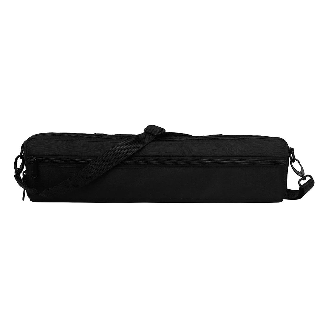 

16 Hole Flute Bag Wooden Tube Flute Storage Box Protective Accessories Leather Portable One Shoulder Crossbody Bag
