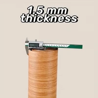 วัสดุม้วนขนาด 40 ซม. ลายไม้ สติ๊กเกอร์ติดผนังแบบมีกาวในตัว สติ๊กเกอร์ติดพื้น ตกแต่งผนังพื้นหลัง ห้องนอน ห้องครัว กันน้ำ 5