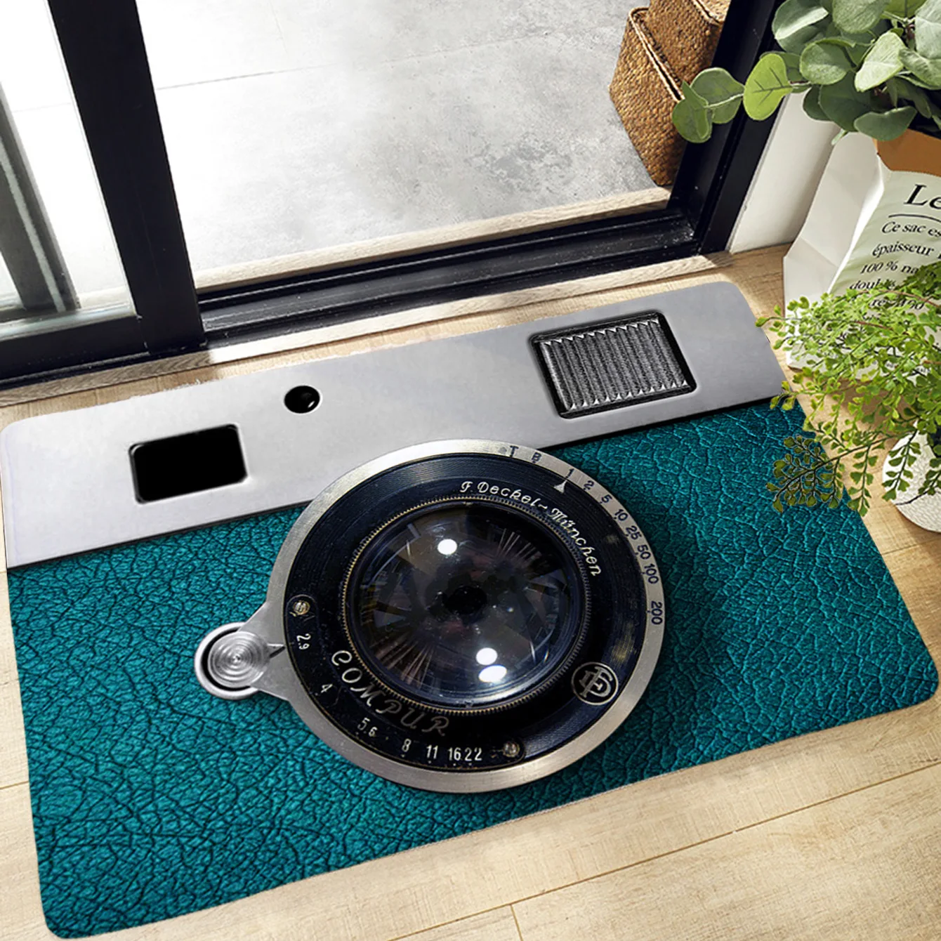 Retro Cassette Music Tape Entrance Door Mat Living Room Home Decor Non-Slip Kitchen Floor Mat Bathroom Carpet Area Rug Alfombra floor mat non slip mat fun doormat door mat