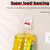 Transparent Self Adhesive Hooks Wall Suction Storage Holder Door Wall Mounted Hanger Hook Self Adhesive Hook for Keys Bathroom 4