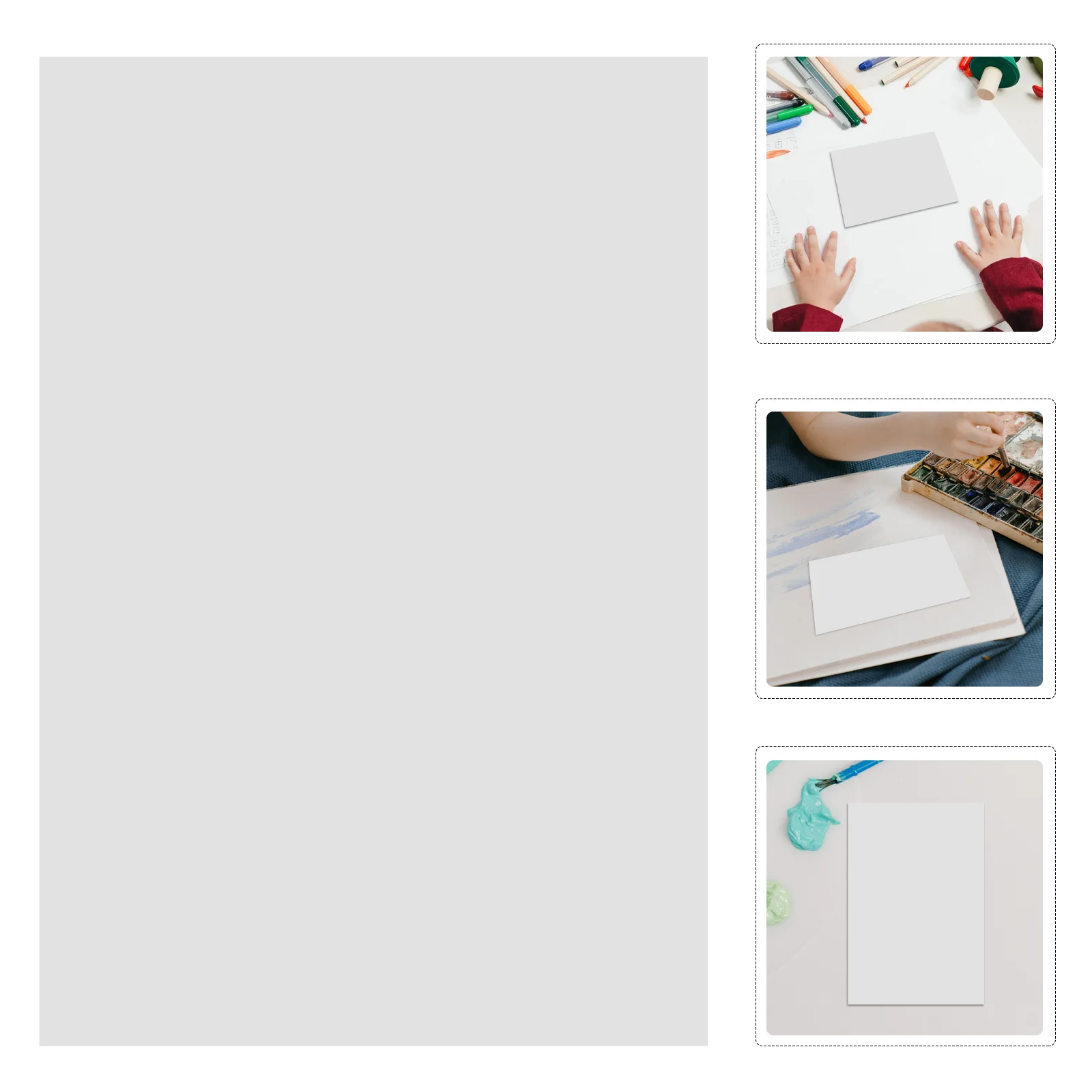 60 Sheets Refills Portable Insert Trays Replaceable Wet Pallet Paper Paint Palette_voghion.com