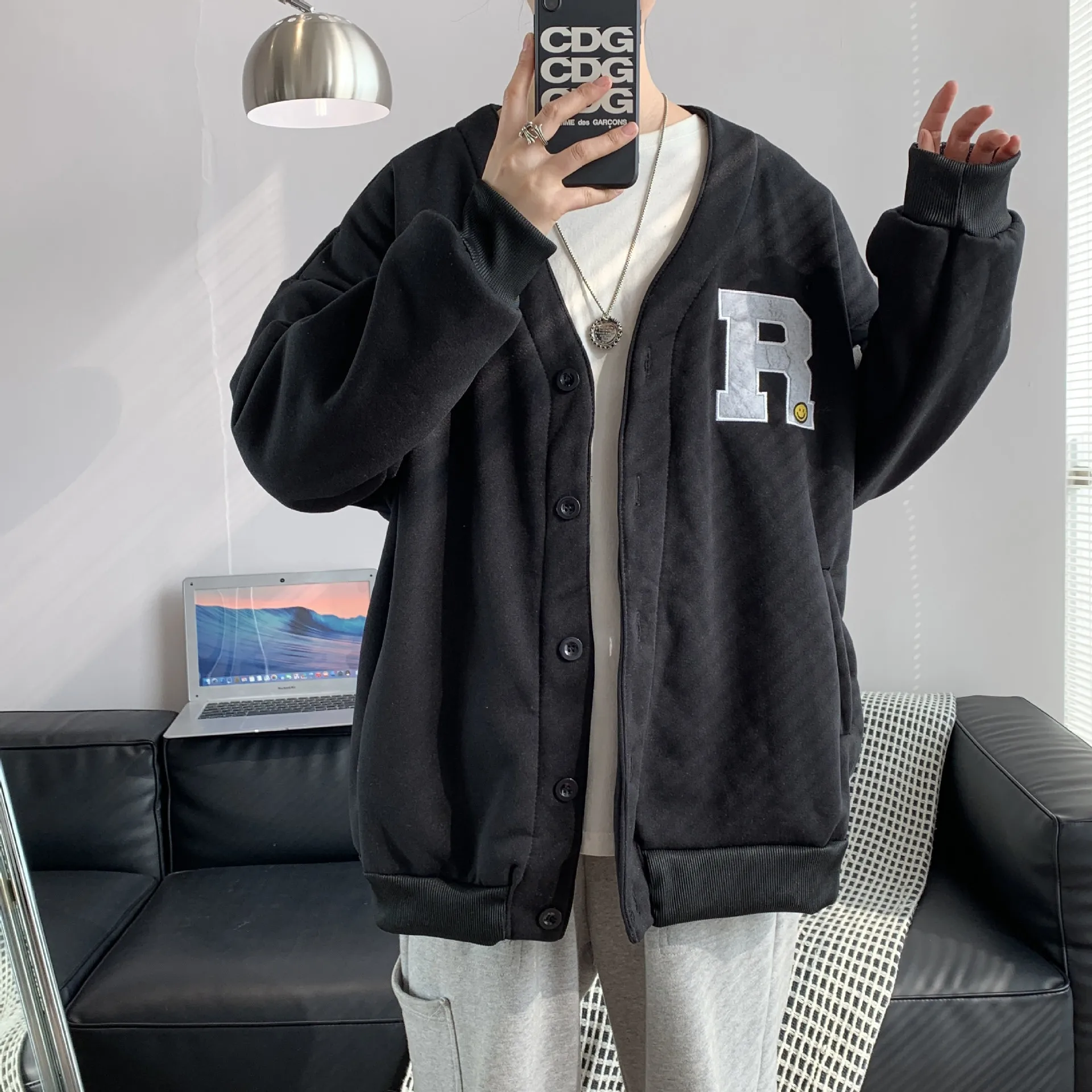Letterman Jacket Men Spring Autumn 