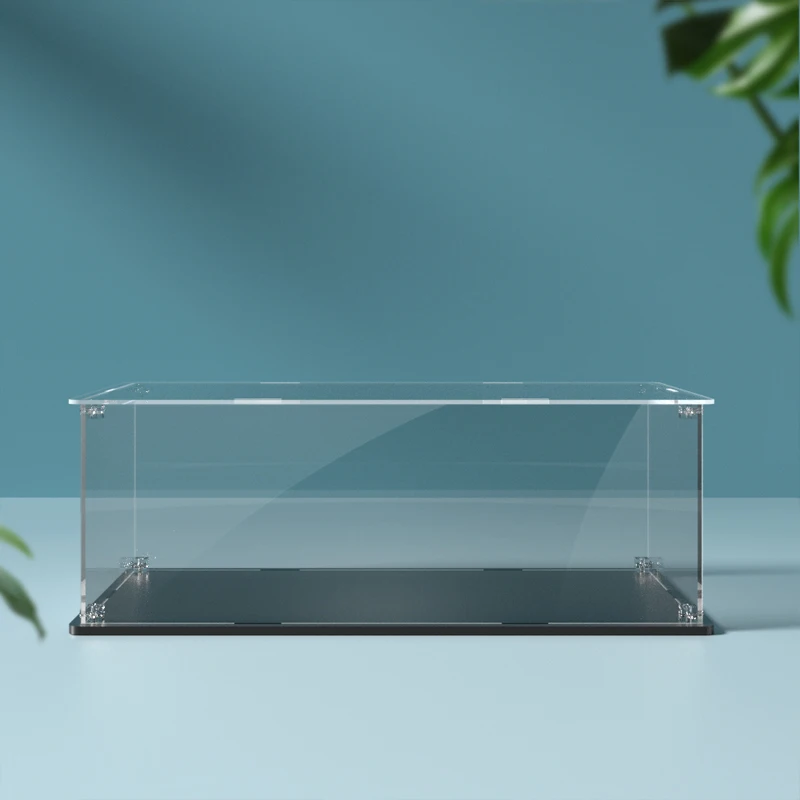 Acrylic display box for lego 10304 display case for Camaro Z28 building block dustproof clear model car storage box 39x18x14cm 3
