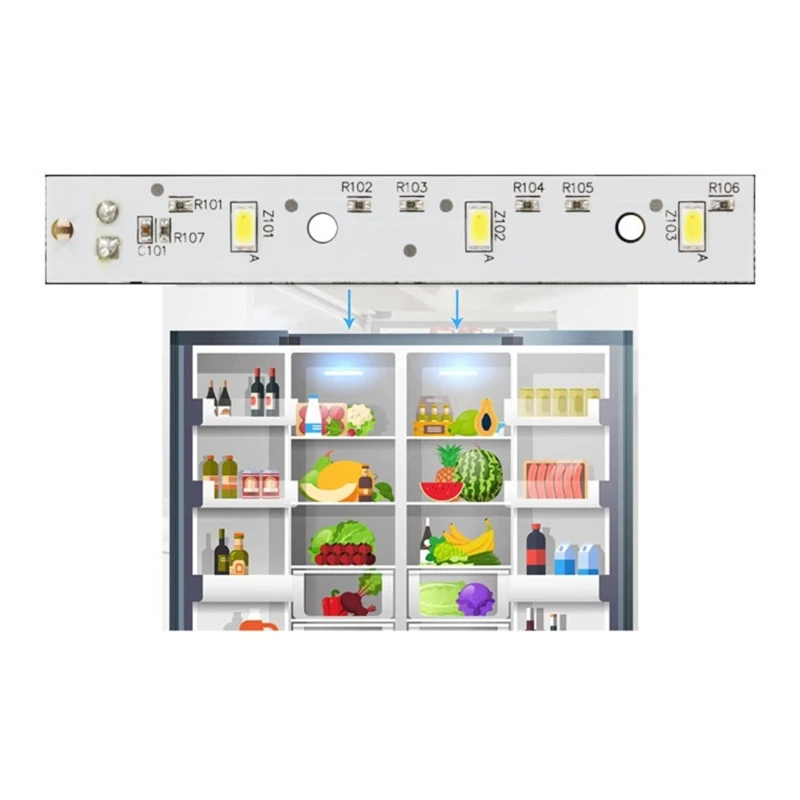 

PS11767930 LED Light Board AP6035586 4468532 EAP11767930 Fit for WR55X26671 Refrigerator LED Light Direct New Dropship