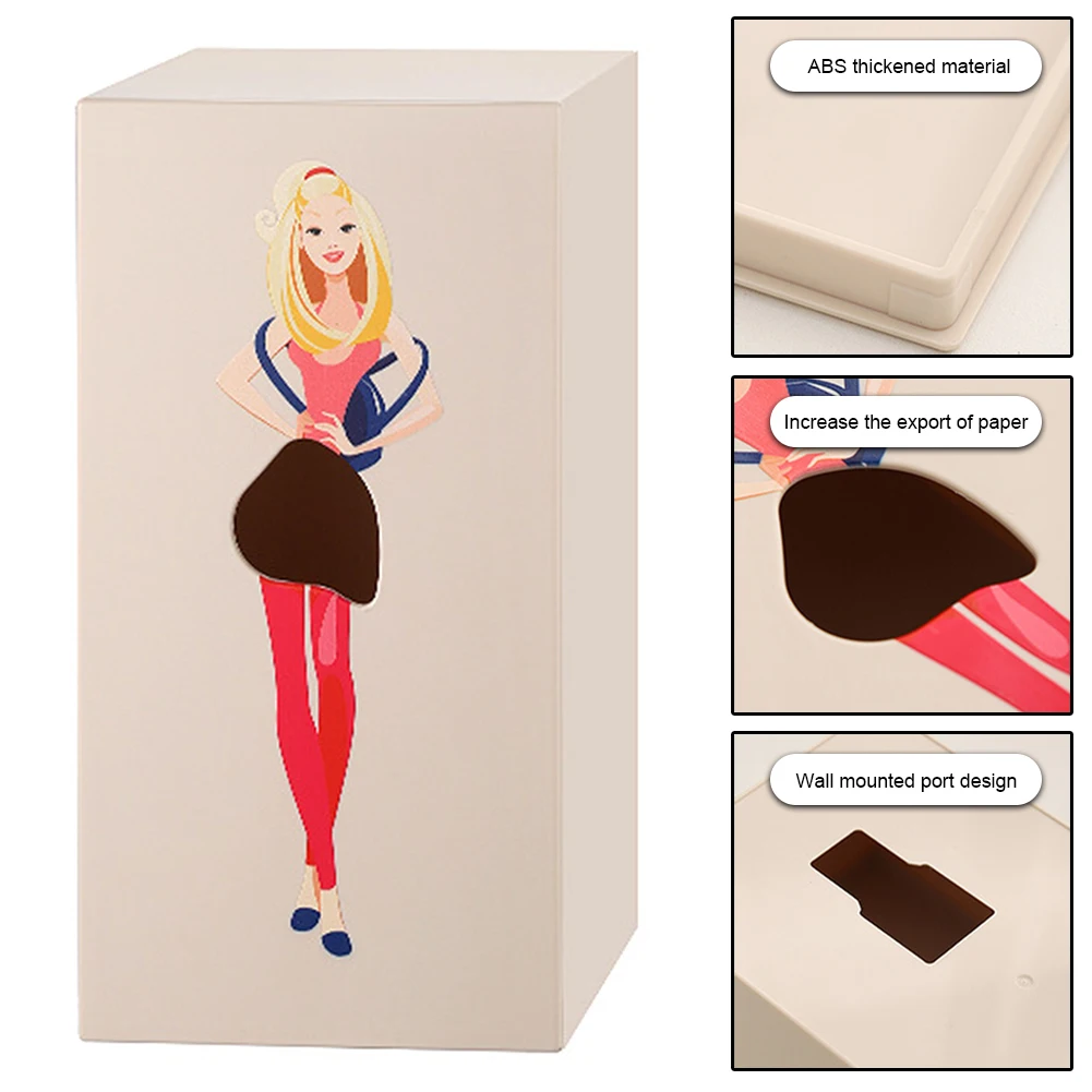 Novelty Tissue Box Holder Easy Access Funny Tabletop Tissue Box Holder For Kitchen Dining Room 4