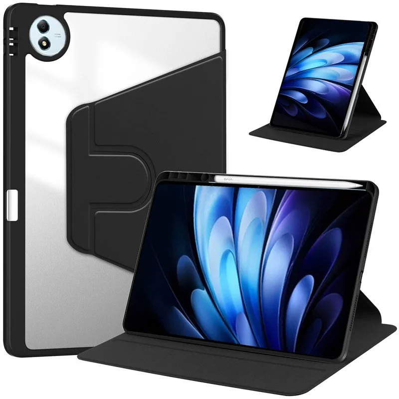 Acrylic Rotating Cover with Pencil Holder