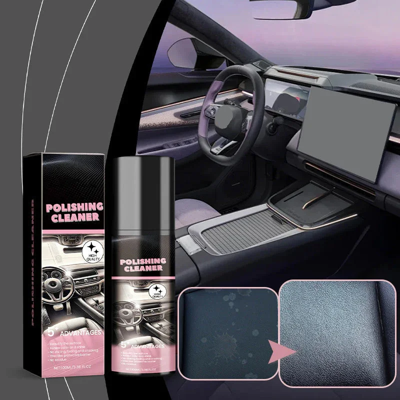 100ml Auto Interior Polish Car Shine Cleaner Interior Detailer Spray Protective Color Fading Repair Car Care Detailing Spray