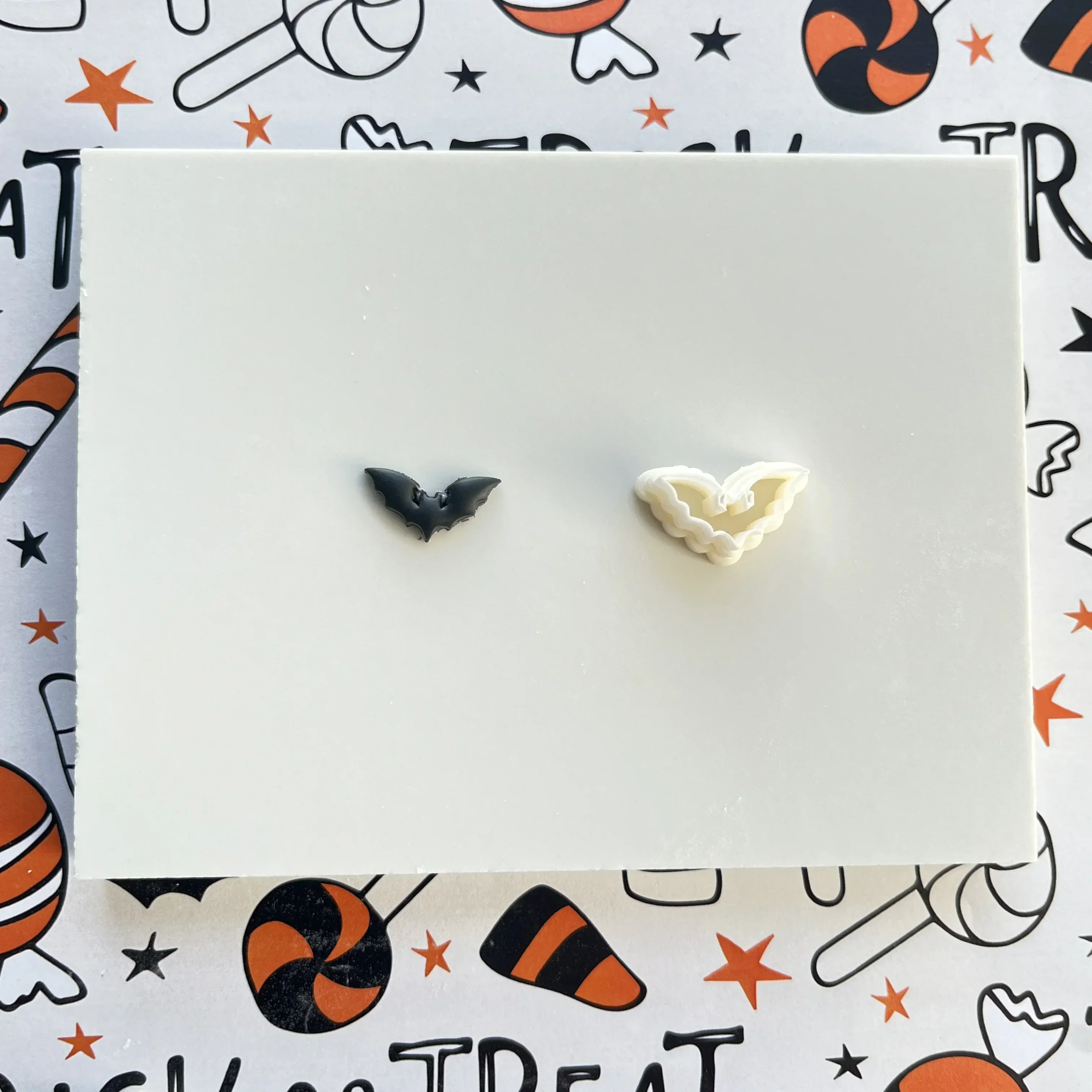 Halloween Series Mini Polymer Clay Cutter Cat/Hat/Pumpkin/Ghost Shaped Clay Cutting Molds For DIY Earring Jewelry Hand Tools clay cutters clay tools pottery tools clay accessory